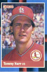 1988 Donruss Baseball Cards    208     Tommy Herr